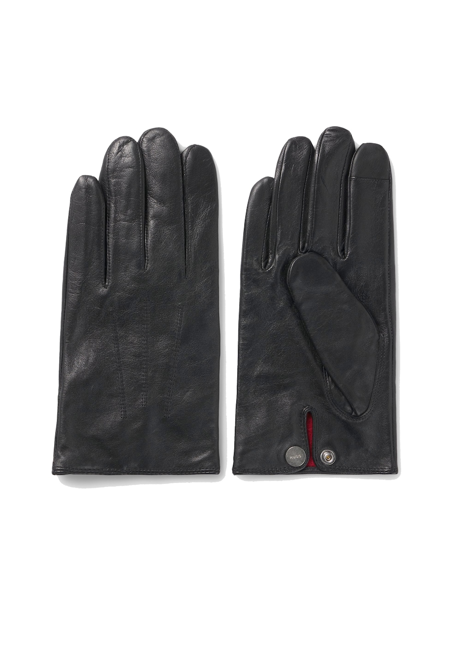 

Перчатки с закрытыми пальцами HUGO Jaan, черный