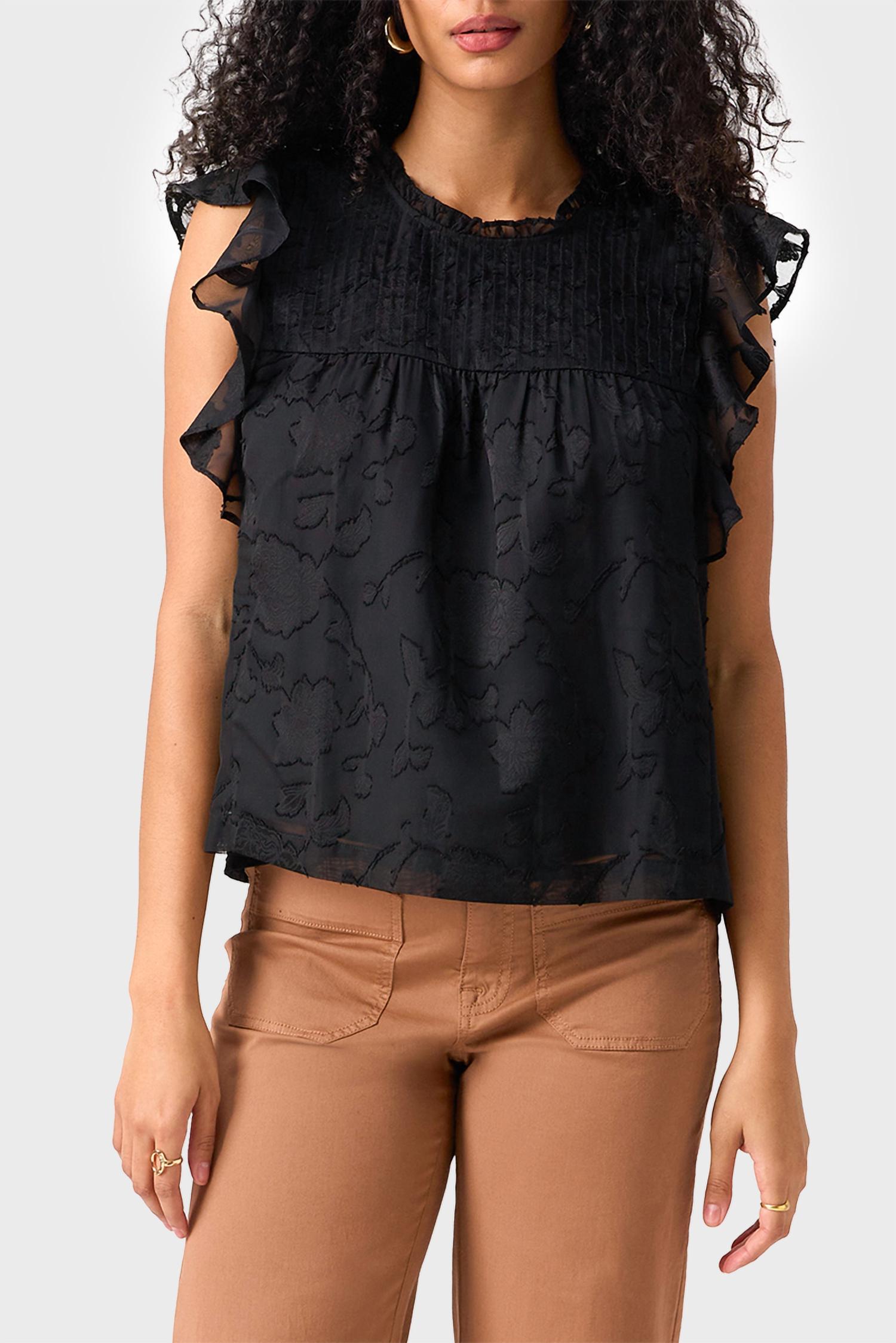 

Sanctuary Топ "Весенняя встреча" в черном цвете