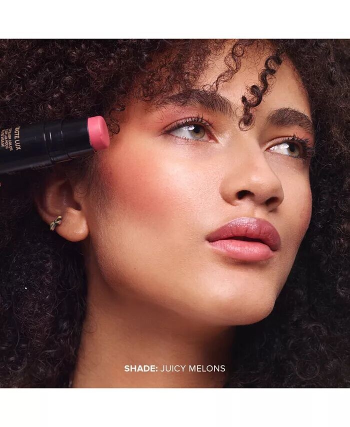 Румяна матовые Lux для всего лица Nudies Nudestix, цвет Juicy Melons (neutral watermelon coral) — фото 2