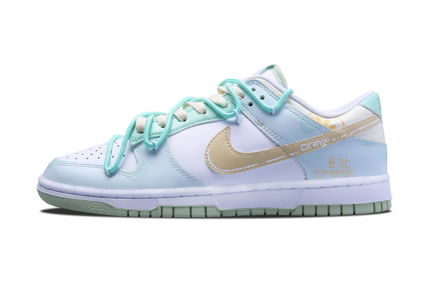 

Кроссовки Nike Dunk Skateboarding Shoes Men Low-top Yellow, голубой, Синий, Кроссовки Nike Dunk Skateboarding Shoes Men Low-top Yellow, голубой