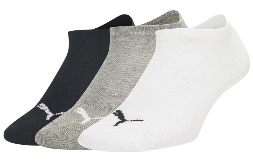 

Носки унисекс Puma, цвет 3 double (white-gray-black)