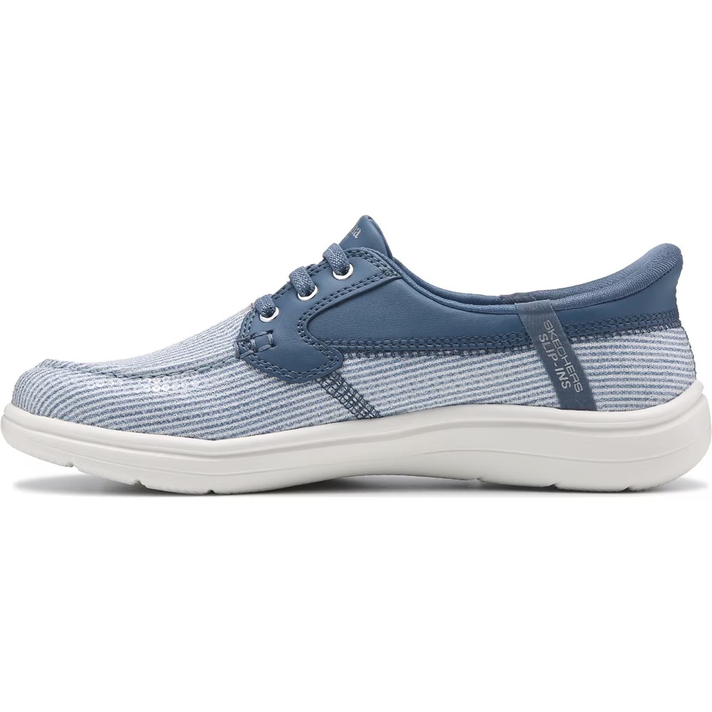 Slip-Ins martha stewart on-the-go лодочные туфли Skechers, navy — фото 3