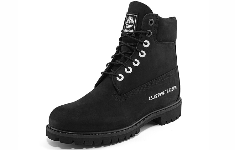 Мужские уличные ботинки Timberland с надписью, черный — фото 3