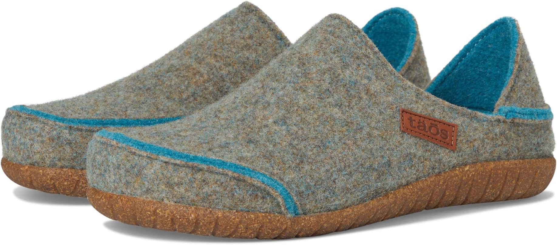 Тапочки Taos Footwear Unisex Convertawool, Light Blue/Turquoise