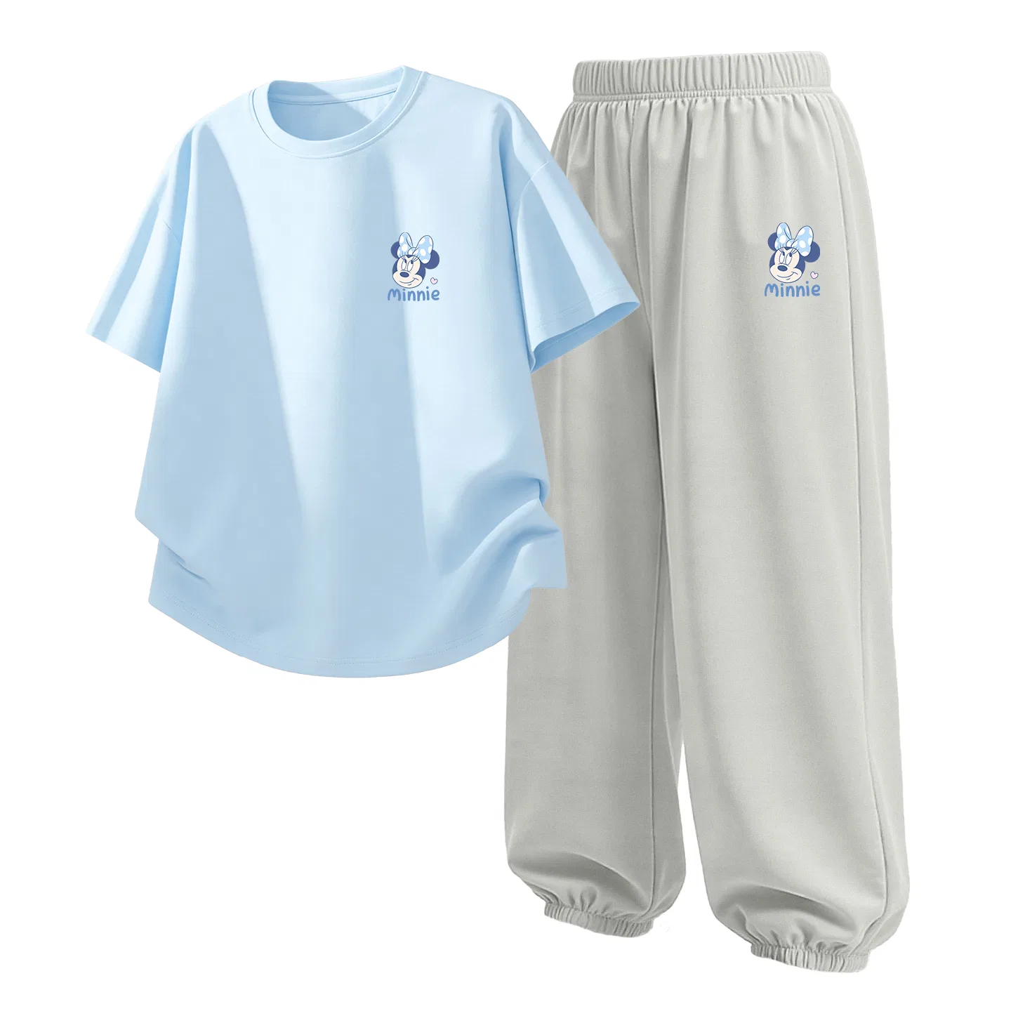 Детский спортивный костюм Casual Sportswear 2 Piece Set Disney, DiL Charming Nini K Sky Blue+DiL Charming Nini K Glacier Gray