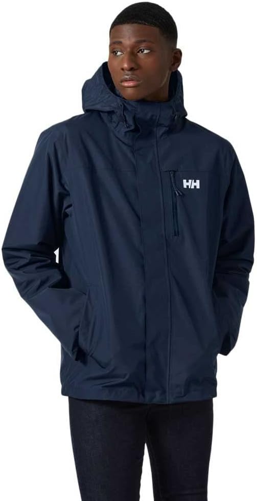 

Helly-Hansen Juell 3-In-1 Shell And Insulator Jacket - мужская водонепроницаемая, дышащая куртка с переработанным содержанием и регулируемым капюшоном Helly Hansen, 597 Navy