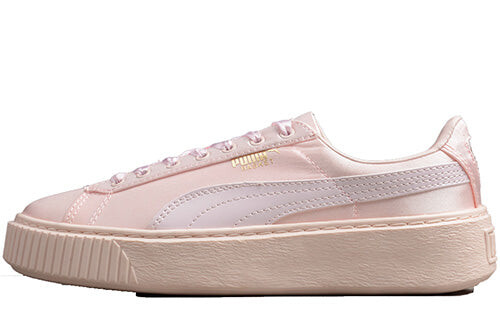 Кроссовки basket platform tween 'pearl' Puma, розовый — фото 2