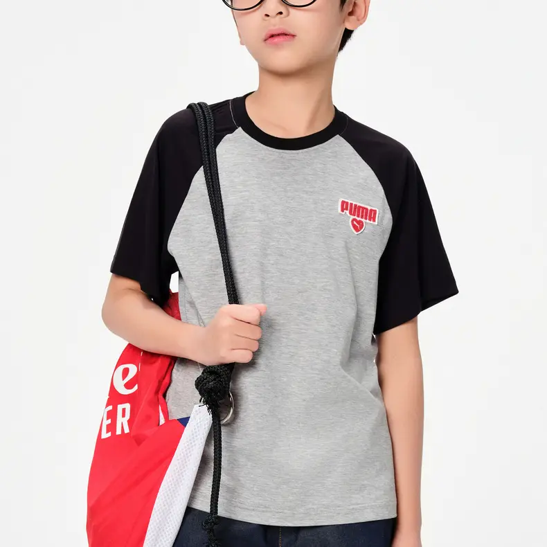 PUMA Футболка Sportstyle Series Black Kids' — фото 3