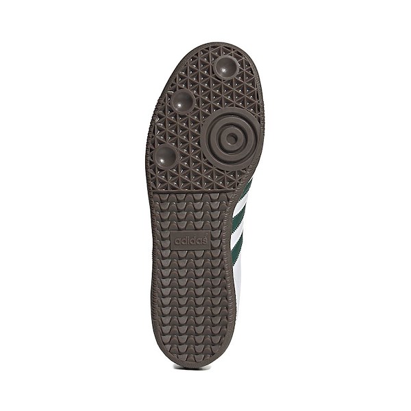 Кроссовки adidas Samba OG Athletic Shoe, цвет Cloud White/Collegiate Green/Clear Granite — фото 3