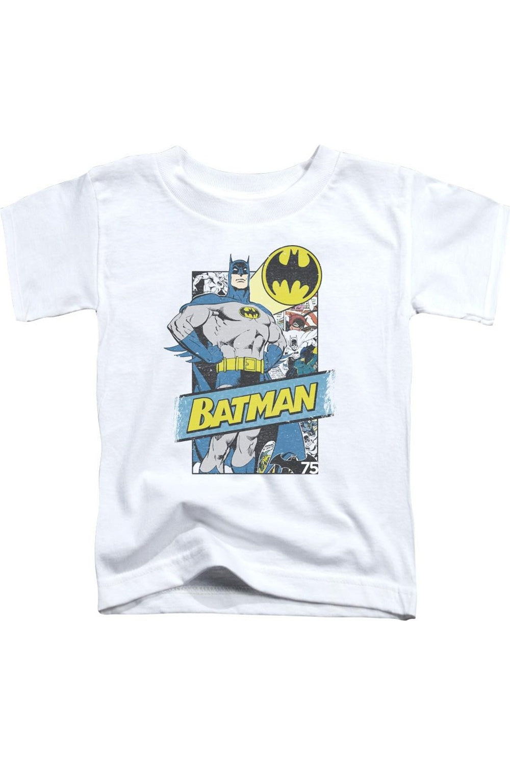 

Футболка с коротким рукавом для детей Batman Out Of The Pages Gildan, белый