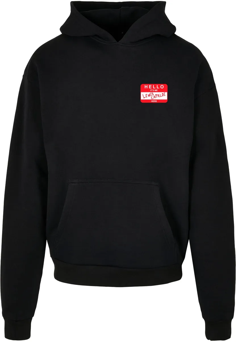 

Толстовка с капюшоном Merchcode " Merchcode Men's Lewis Capaldi - Hello it's me Ultra Heavy Hoody", черный