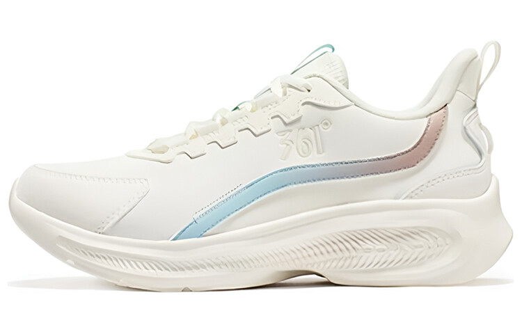 

Кроссовки женские с низким верхом Feather White/Glacier Blue 361°
