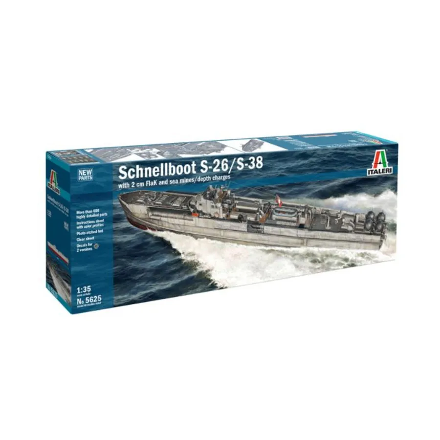 

Шнельбот S-26/S-38, Military Vehicles (1:35) (Italeri)