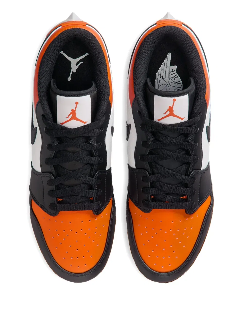 Бутсы Air Jordan 1 Low, оранжевый — фото 2