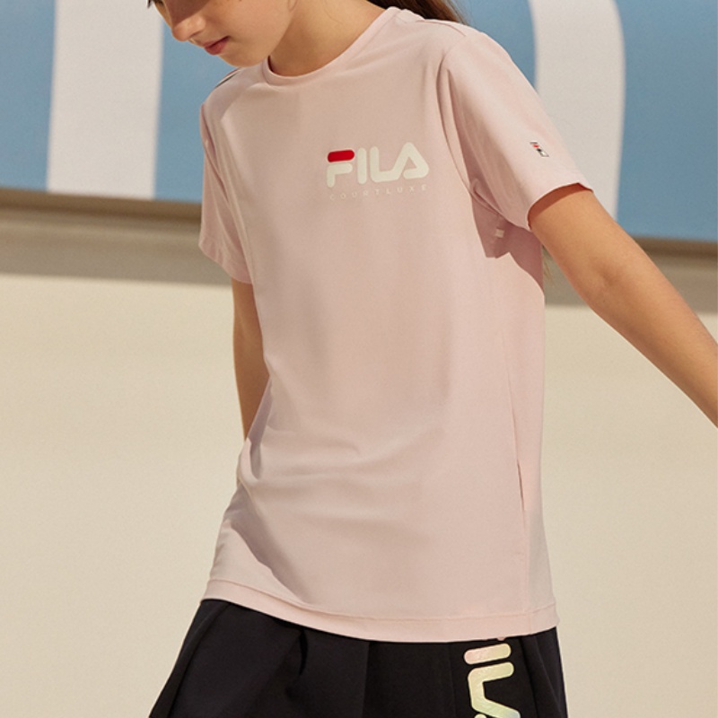 FILA KIDS Футболка baby pink для детей — фото 4