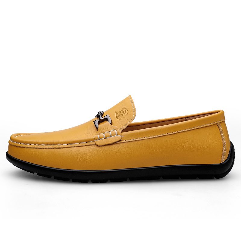 

LAORENTOU Мужские повседневные кроссовки Low Top желтые, цвет Yellow
