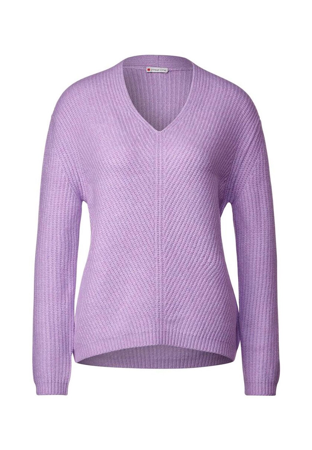 

Пуловер Street One, цвет Soft Pure Lilac Melange
