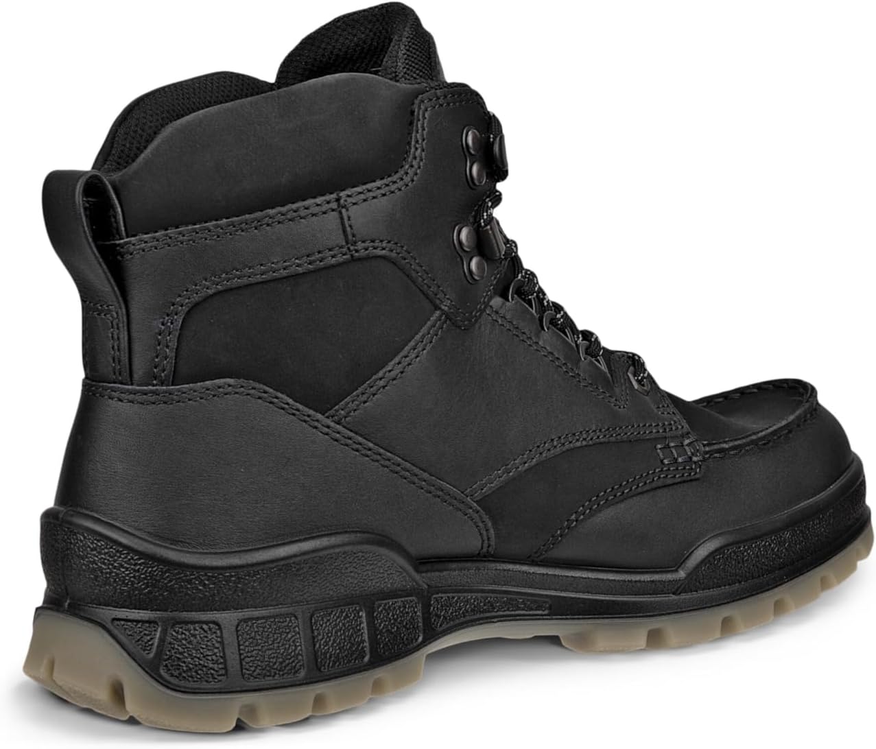 Мужские походные ботинки ECCO Track 25 High с водонепроницаемой мембраной Gore-Tex, черный/черный — фото 3