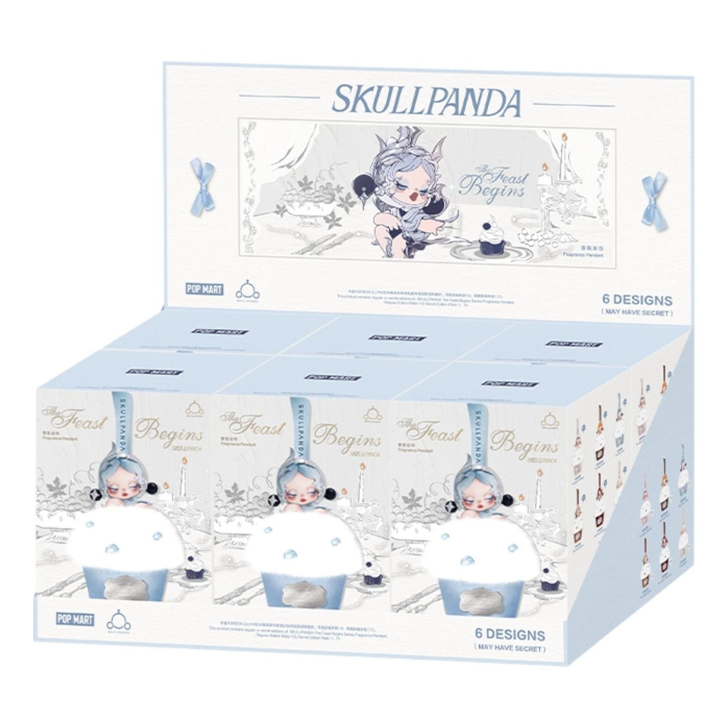 

Фигурка Pop Mart Skullpanda The Feast Begins Series Fragrance Pendant Sealed Cases (6 Blind Boxes)