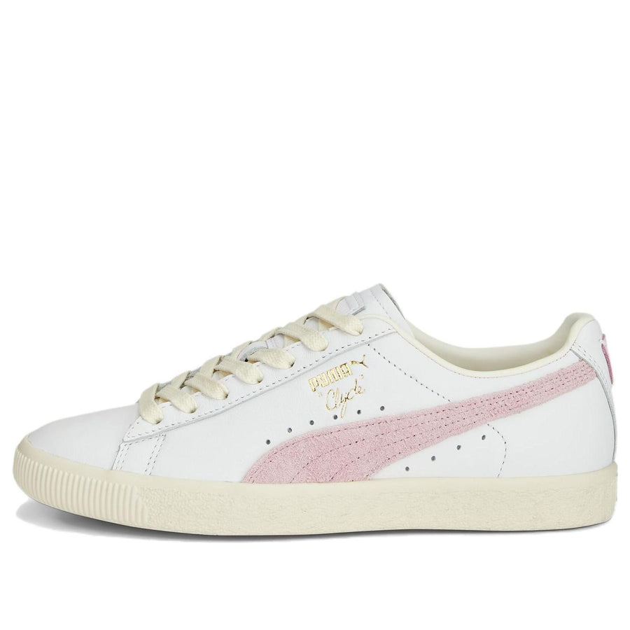 

Кеды PUMA Clyde 'Base - Pearl Pink', белый