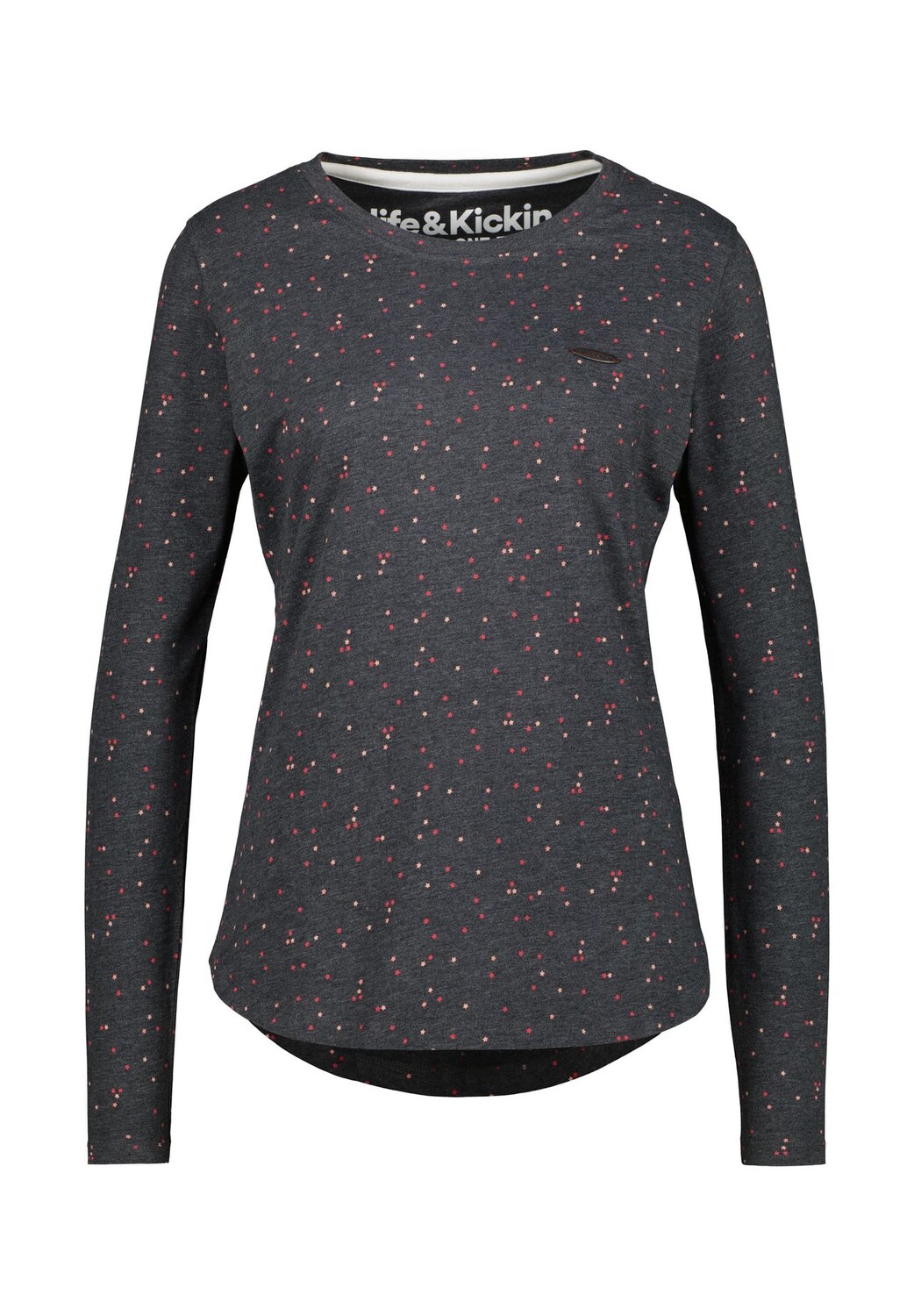

Лонгслив ALIFE AND KICKIN, цвет Moonless Melange