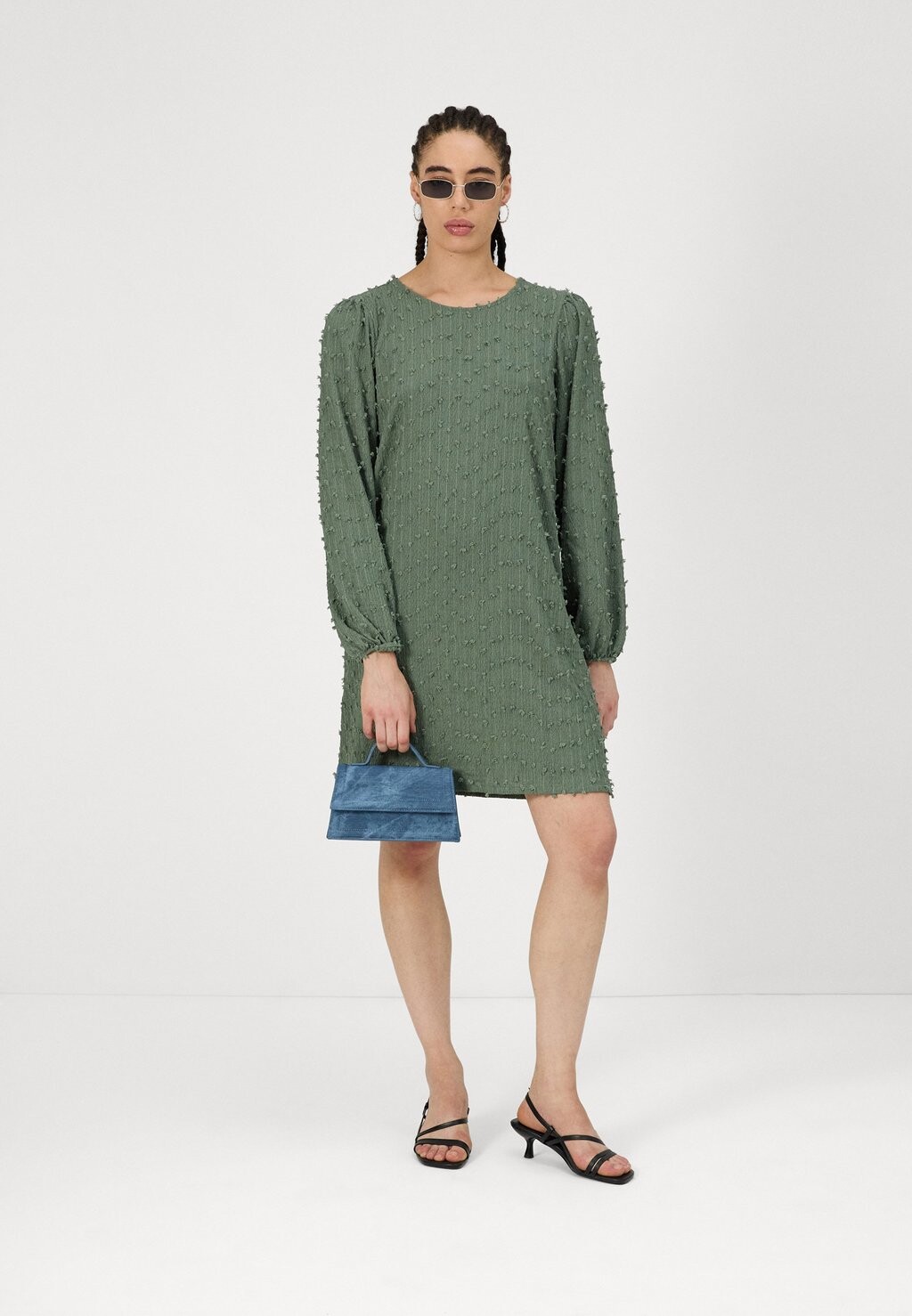 

Повседневное платье VIEVALINE DRESS VILA, зеленый