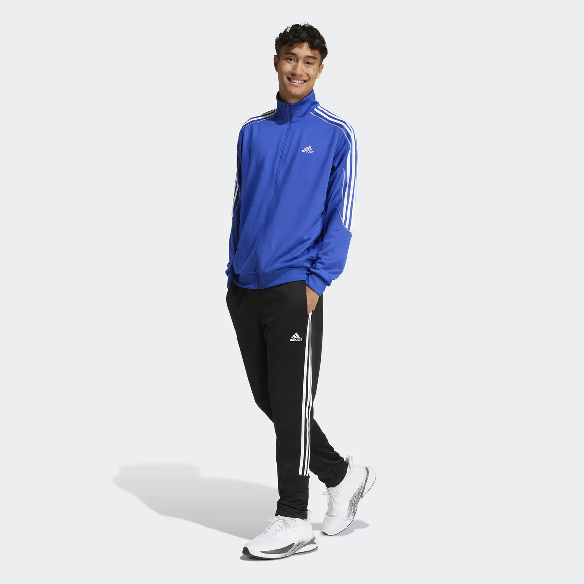 

Мужской спортивный костюм Adidas Sportswear Doubleknit 3-Stripes, синий