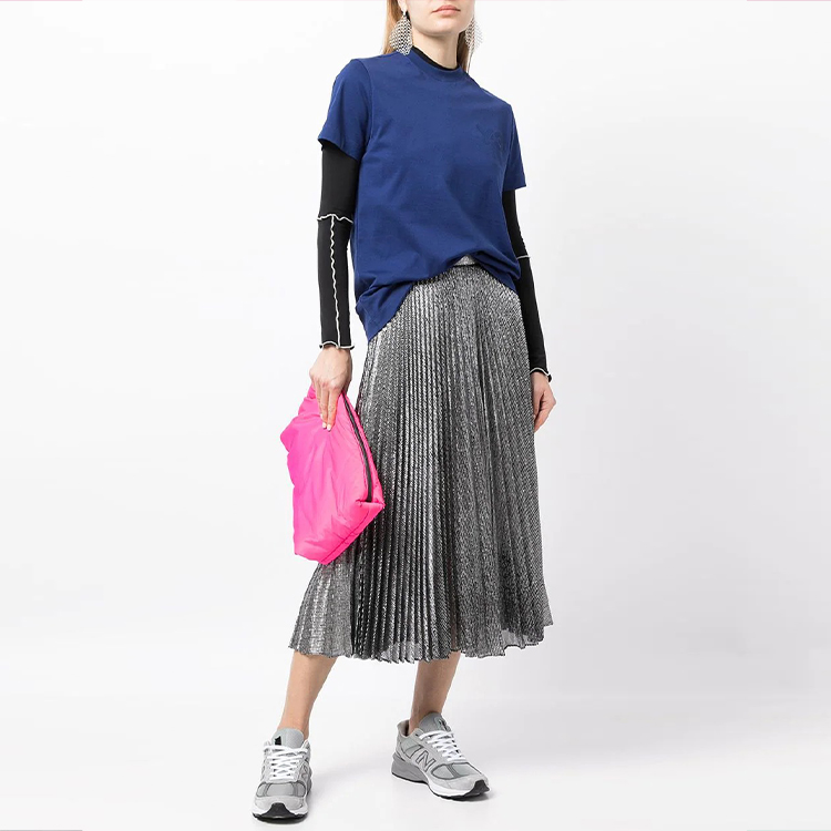 Y-3 Футболка женская синяя — фото 3