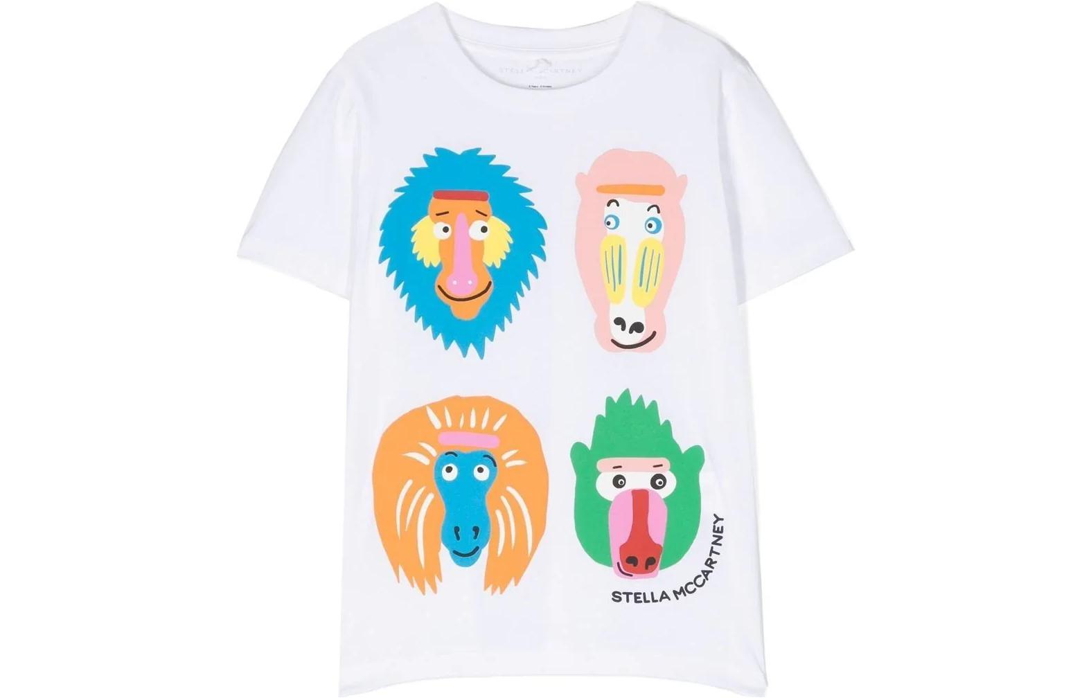 

Детская футболка Stella McCartney, белый