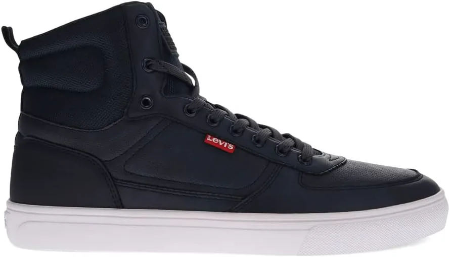 Кроссовки Levi's Mens Liam Hi Nl, темно-синий/белый — фото 4