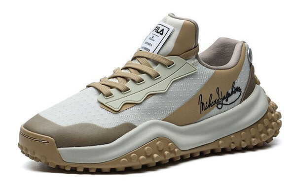 Кроссовки x mihara fm9 sneakers 'tan white' Fila Fusion, бежевый — фото 2