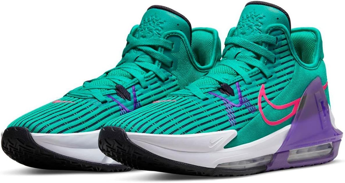 Мужские спортивные кроссовки Nike, розовый/изумрудный — фото 3