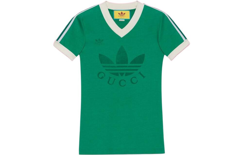 

Футболка унисекс Adidas Originals X Gucci, зеленый