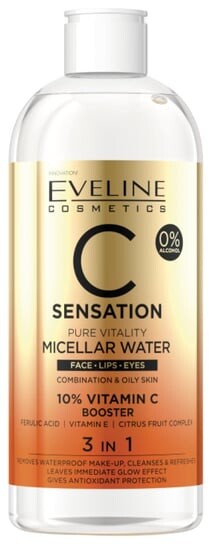 

Мицеллярная вода Eveline Cosmetics c Sensation 400мл