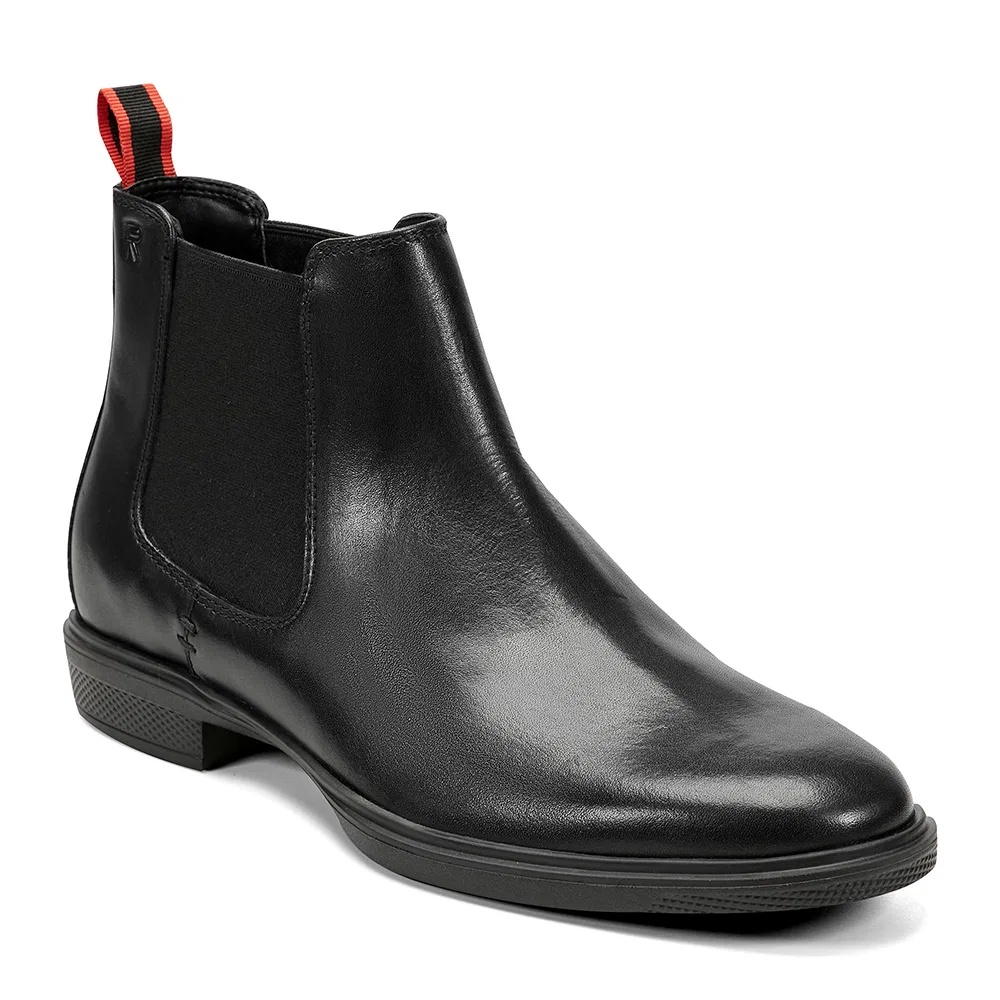 Мужские кожаные ботинки челси Rockport Keeney, чёрные