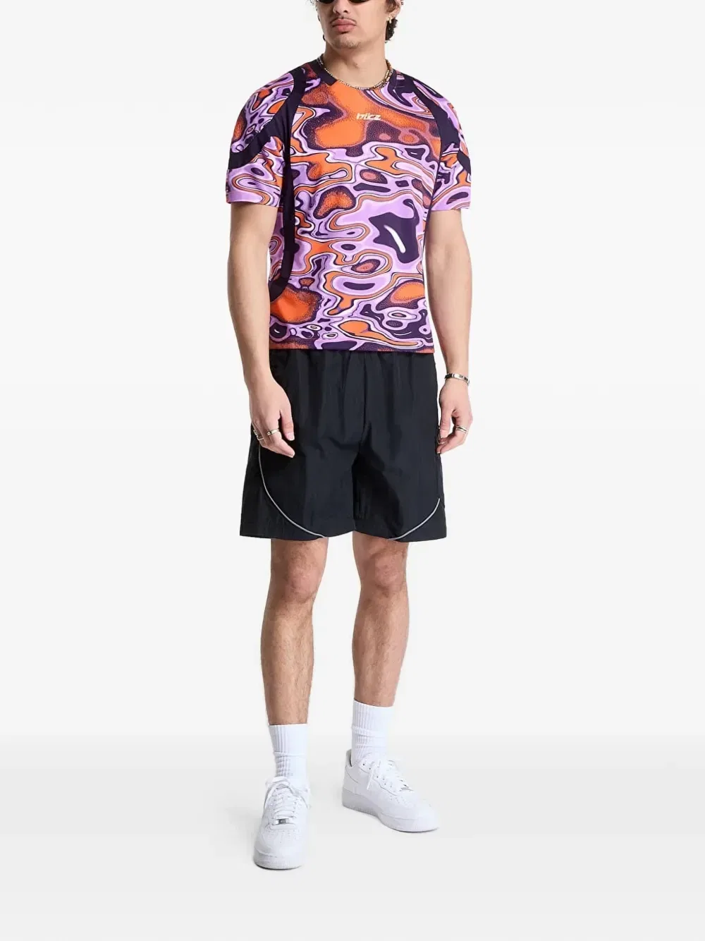 Футболка с круглым вырезом Project F.R.O.G Liquify Nike, фиолетовый — фото 2