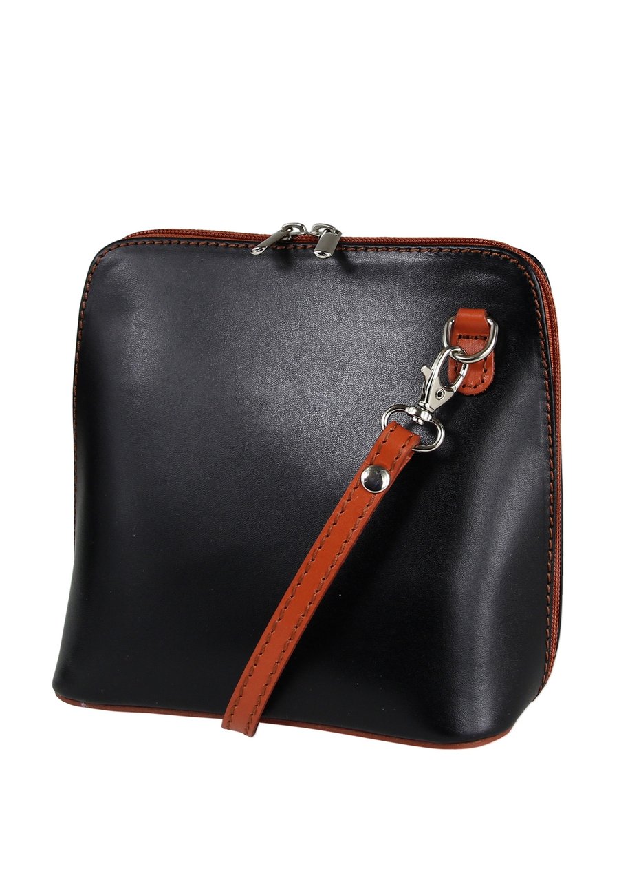 

Сумка кросс-боди DrachenLeder UMHÄNGE SCHULTER, Schwarz Braun/Black