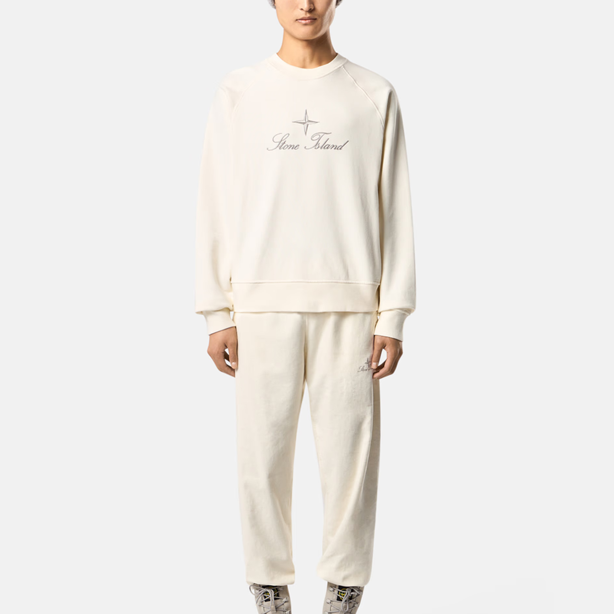 Свитшот Unisex Holiday Limited Collection FW25 STONE ISLAND, айвори — фото 4