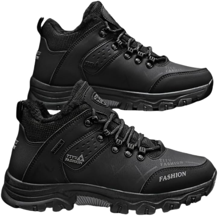 

Мужские зимние спортивные ботинки с теплой подкладкой Hhhchpm, черный