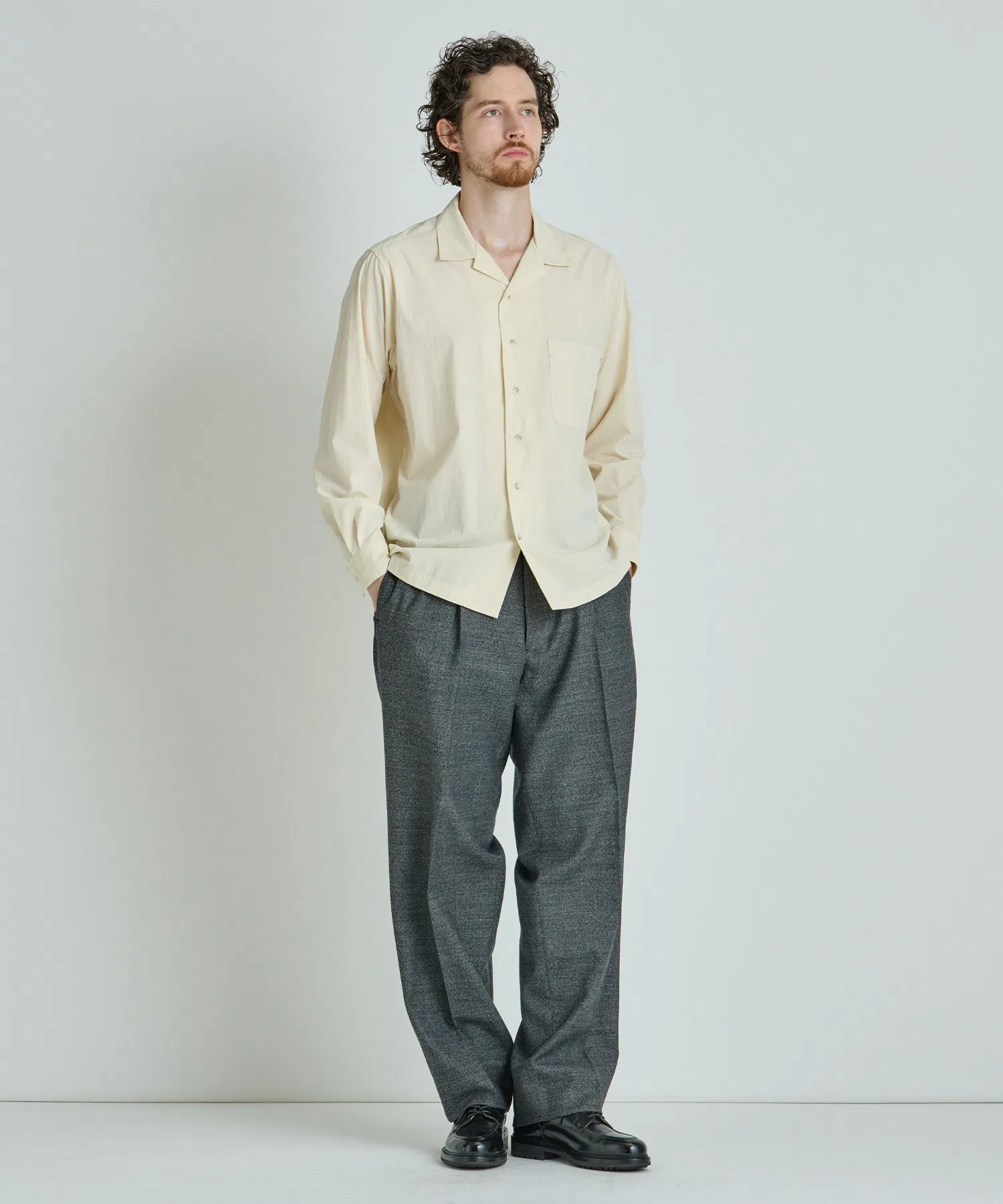 Мужские кожаные туфли MEN'S BIGI U-tip — фото 4