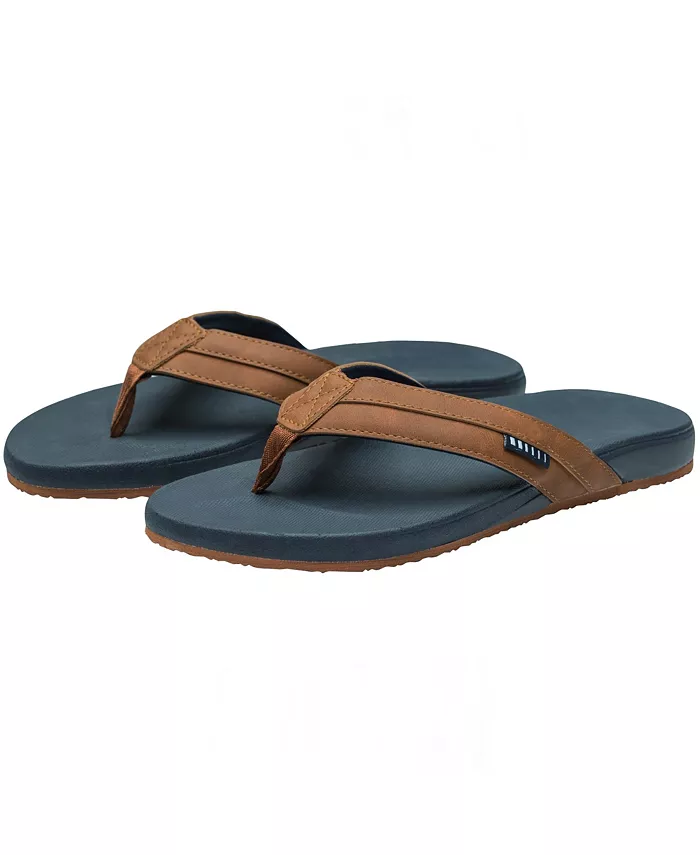 Мужские шлепанцы Trey Flip Flops с амортизирующей подошвой из EVA, удобные пляжные сандалии Alpine Swiss — фото 3