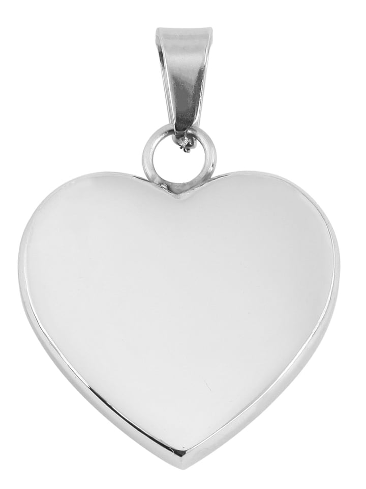 

Adeliás Женский кулон - Сердце. Кулон в форме сердца из нержавеющей стали серебристого цвета