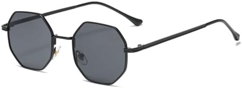 

Модные многоугольные металлические солнцезащитные очки 2024 года в стиле ретро для женщин, классический тренд, очки для вождения и путешествий, защита от ультрафиолета UV400 MTZJH, A1