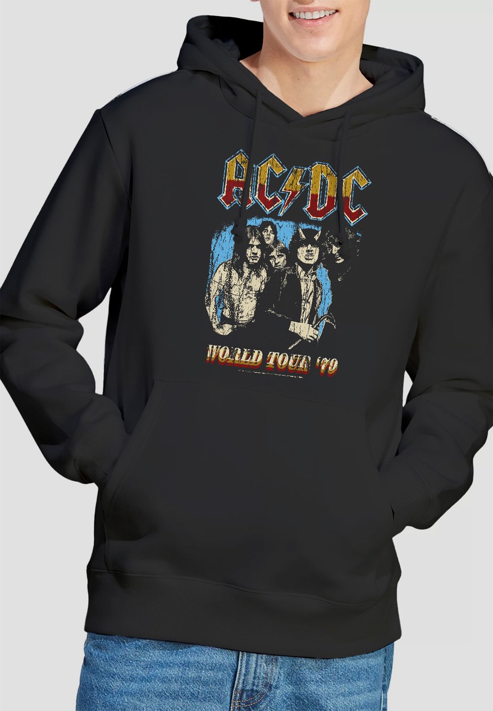 

Толстовка AC DC WORLD TOUR Cotton Soul, черный