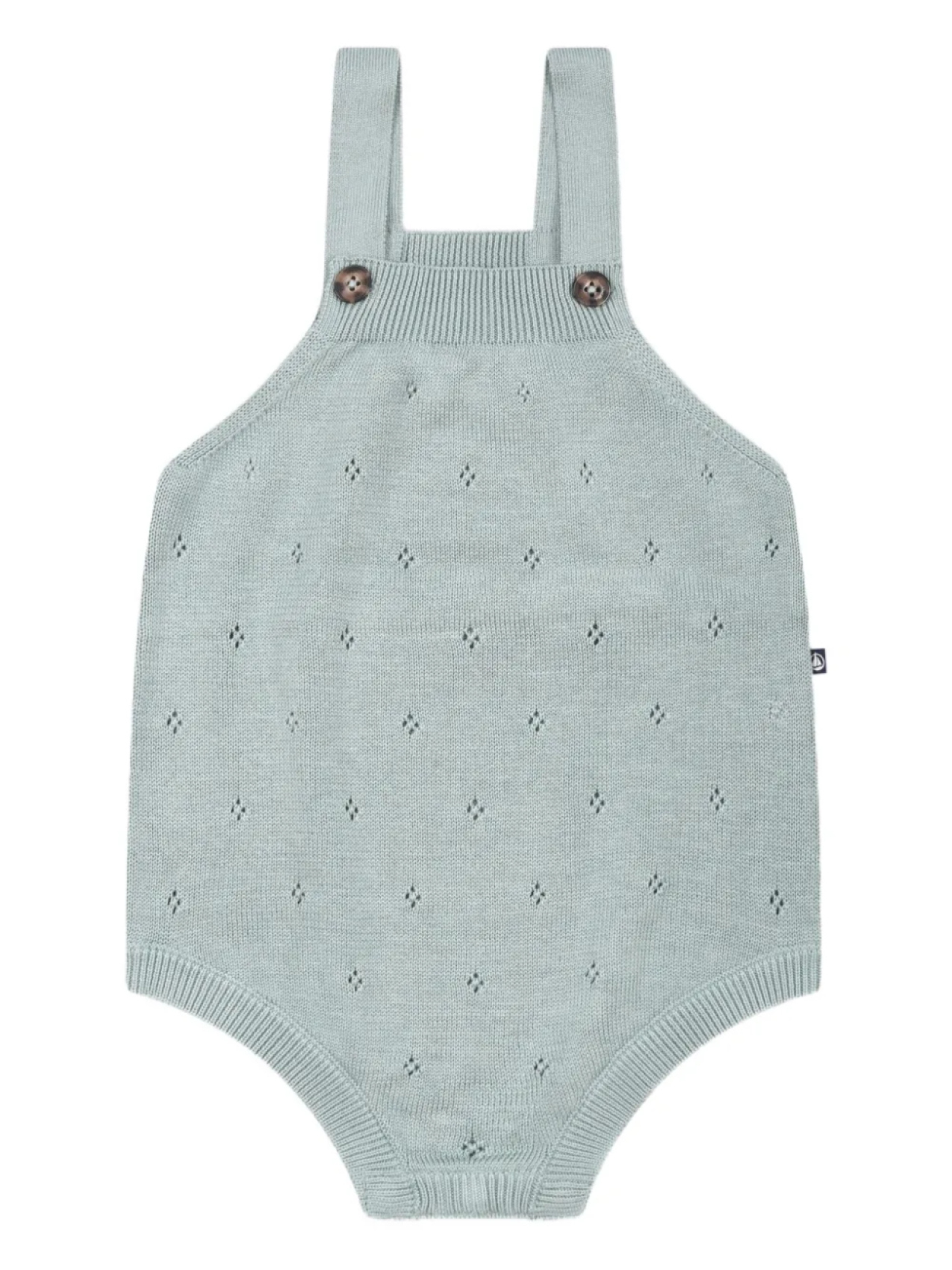 

Комбинезон Petit Bateau из органического хлопка, зеленый