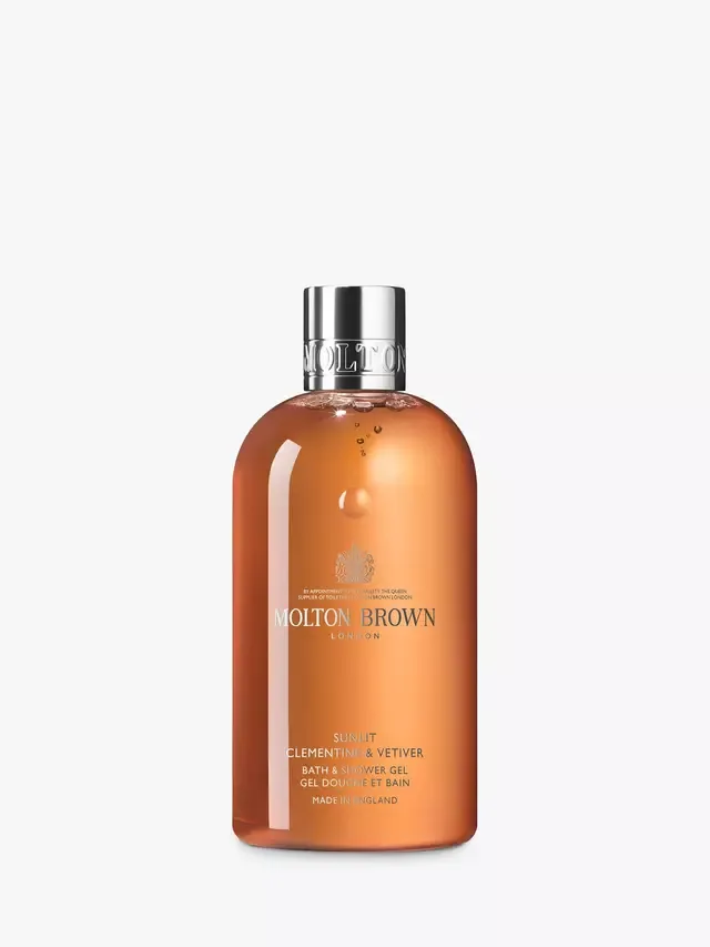 Гель для душа и ванны Sunlit Clementine & Vetiver, 300 мл Molton Brown