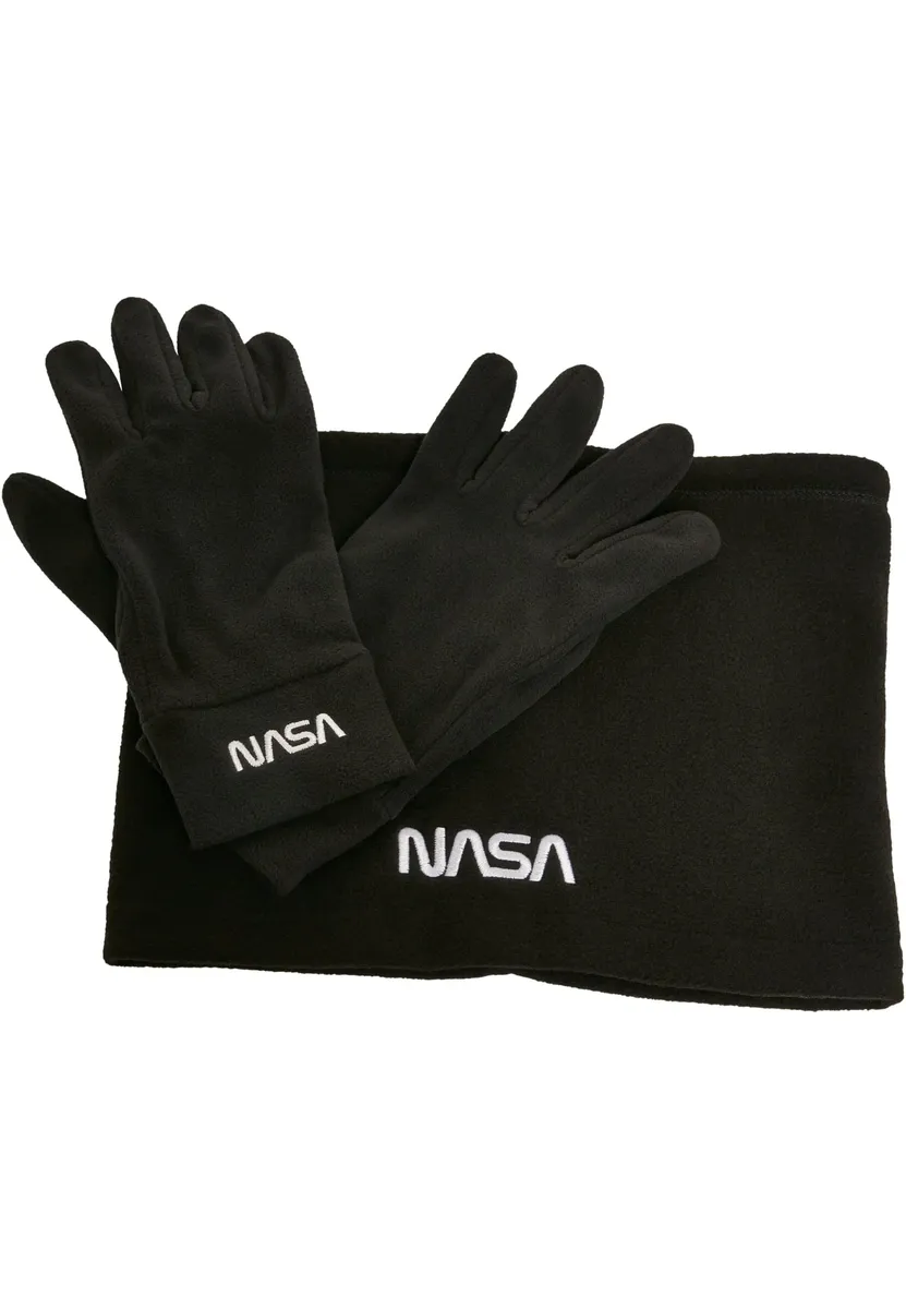 

Хлопковые перчатки MisterTee "MisterTee Unisex NASA Fleece Set", черный