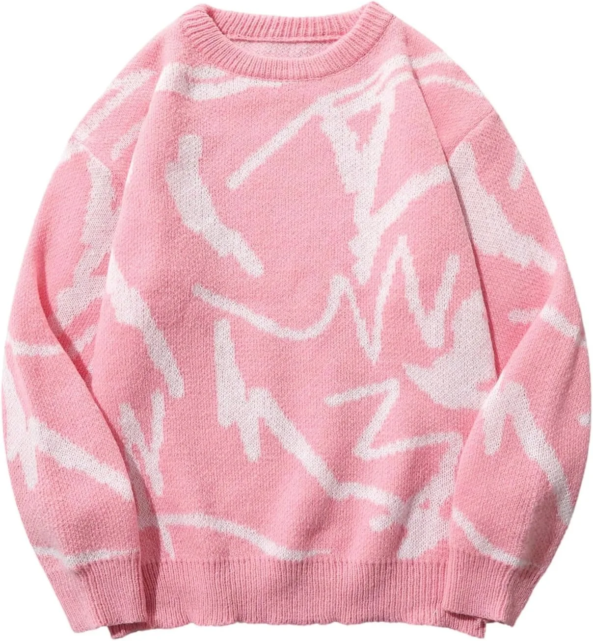 

Мужской свитер Coogi Y2K с принтом, оверсайз BEAUDRM