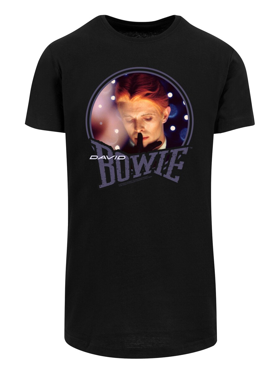 

Рубашка F4NT4STIC David Bowie Quiet Lights, черный