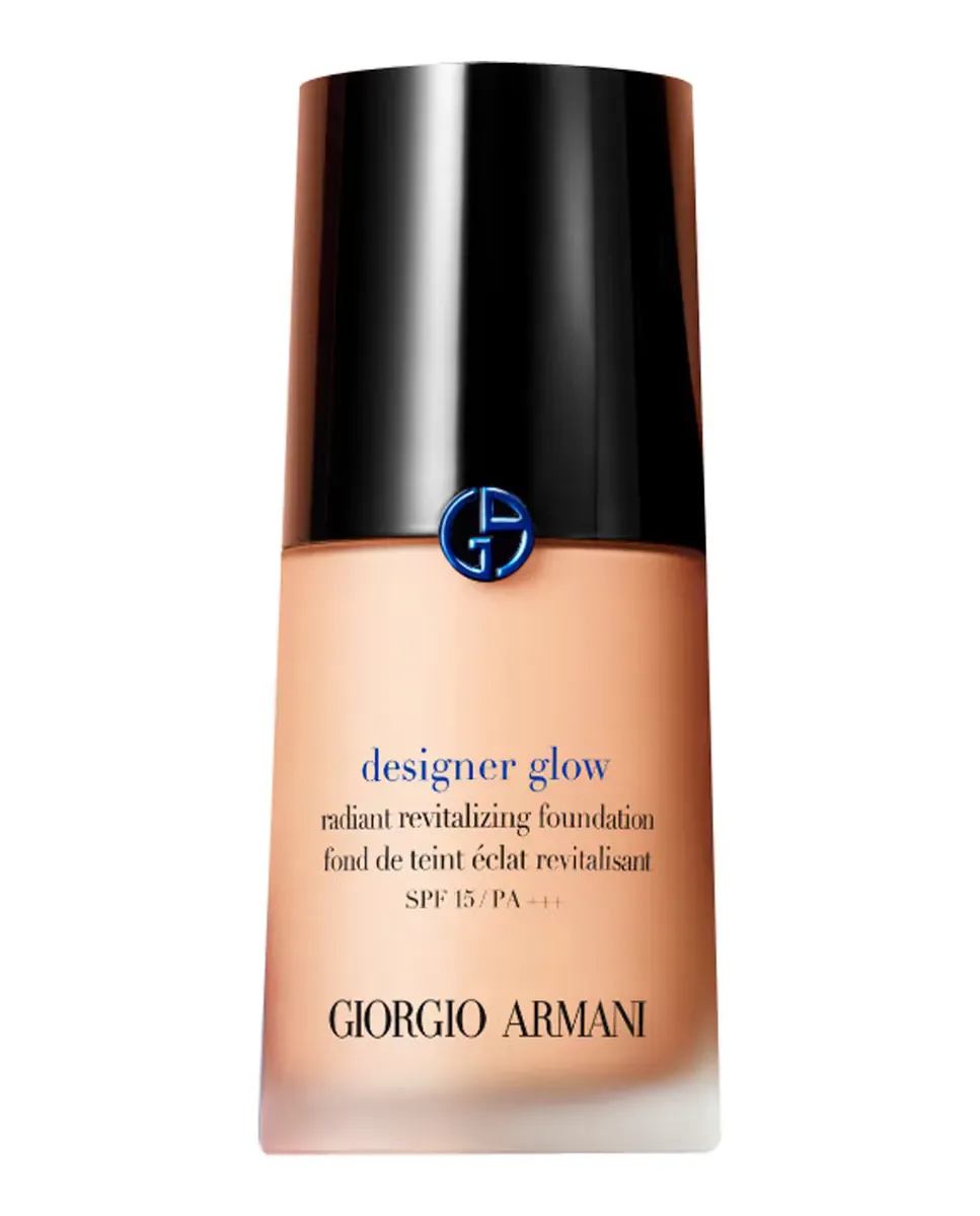 Тональная основа Designer Glow с гиалуроновой кислотой 30 мл Giorgio Armani, 1